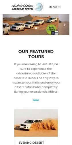 webpage mobile image
