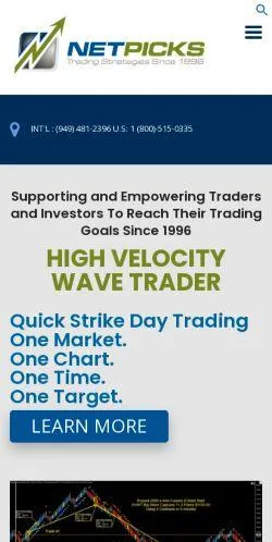 webpage mobile image