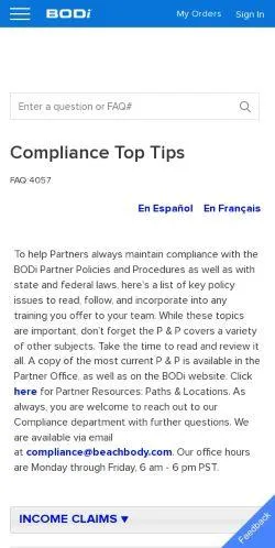 webpage mobile image