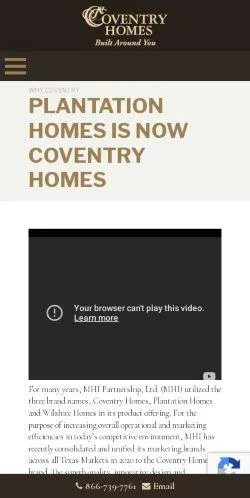 webpage mobile image