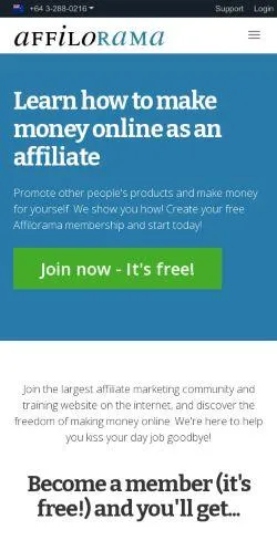 webpage mobile image
