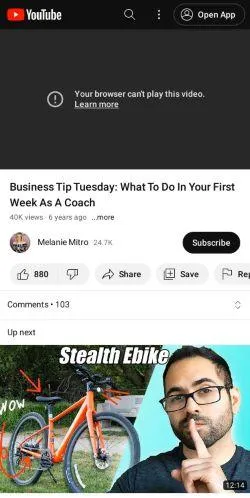 webpage mobile image