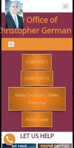 webpage mobile image
