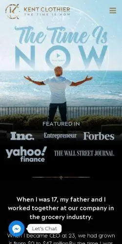 webpage mobile image
