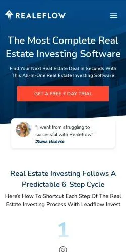 webpage mobile image
