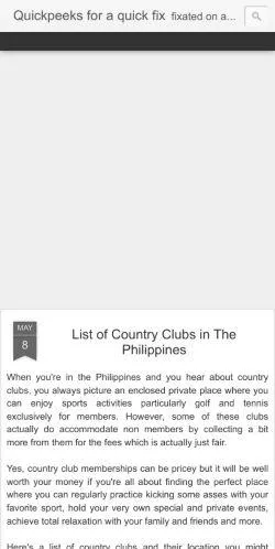 webpage mobile image