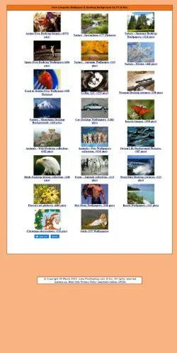 webpage mobile image