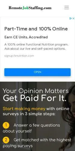 webpage mobile image