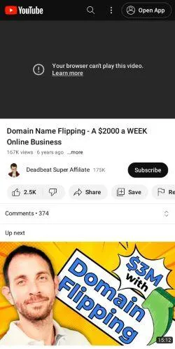 webpage mobile image
