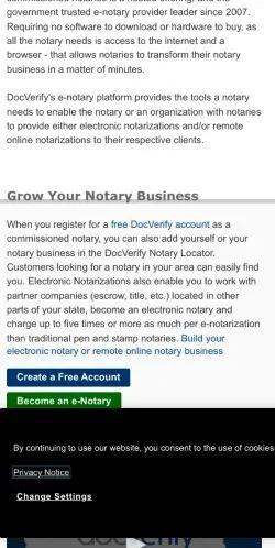 webpage mobile image