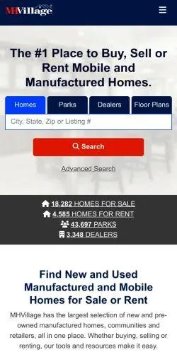 webpage mobile image
