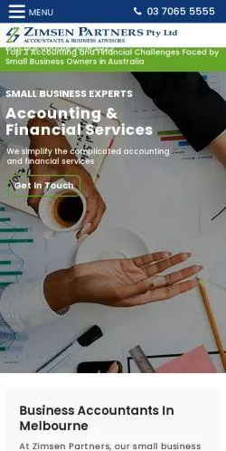 webpage mobile image