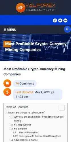 webpage mobile image