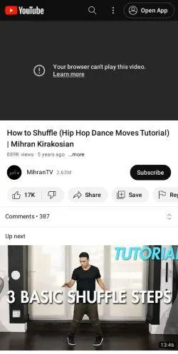 webpage mobile image