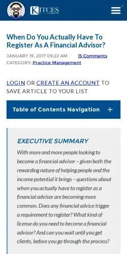 webpage mobile image