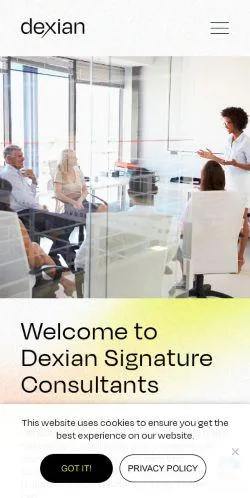 webpage mobile image