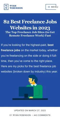 webpage mobile image
