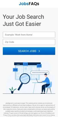 webpage mobile image