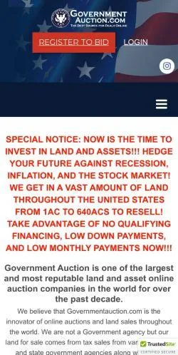 webpage mobile image