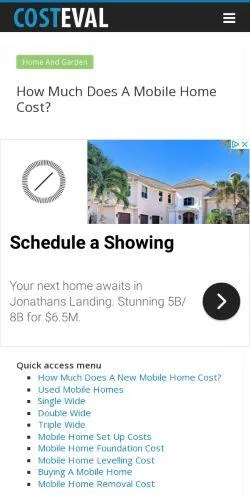 webpage mobile image