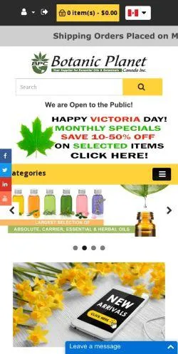 webpage mobile image