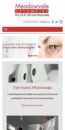 webpage mobile image