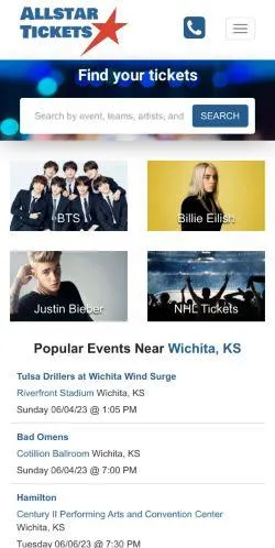 webpage mobile image