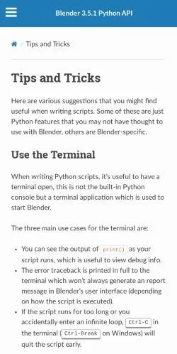 webpage mobile image
