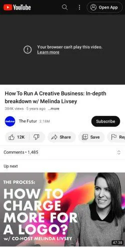 webpage mobile image