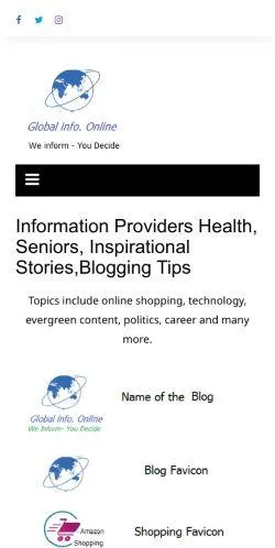 webpage mobile image