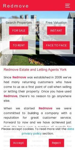 webpage mobile image