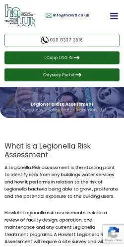 webpage mobile image