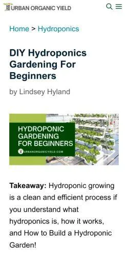 webpage mobile image