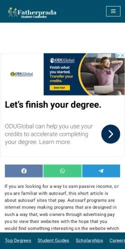webpage mobile image