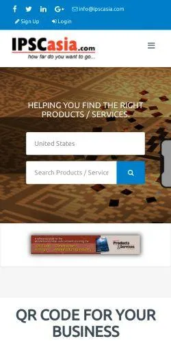 webpage mobile image