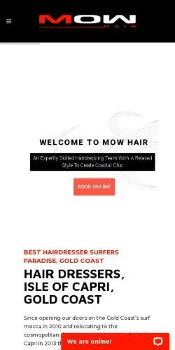 webpage mobile image