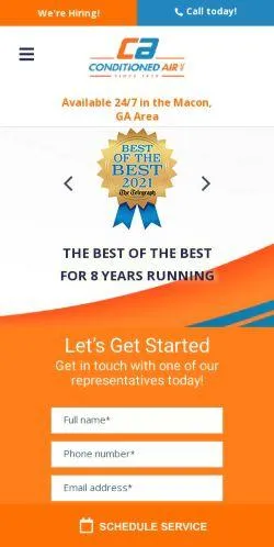 webpage mobile image