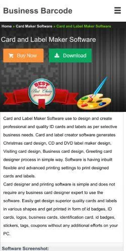 webpage mobile image