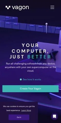 webpage mobile image