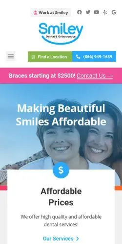 webpage mobile image
