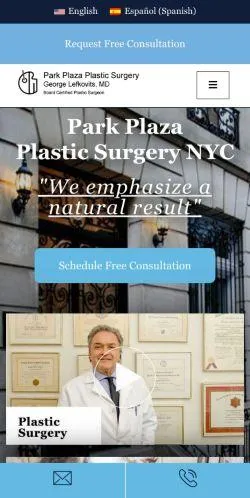 webpage mobile image