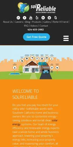 webpage mobile image