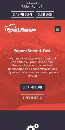 webpage mobile image
