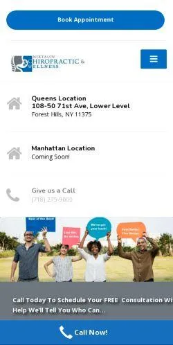 webpage mobile image