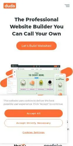 webpage mobile image