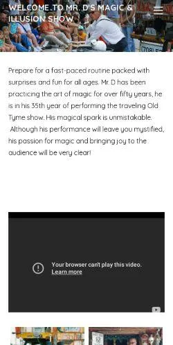 webpage mobile image