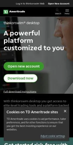 webpage mobile image