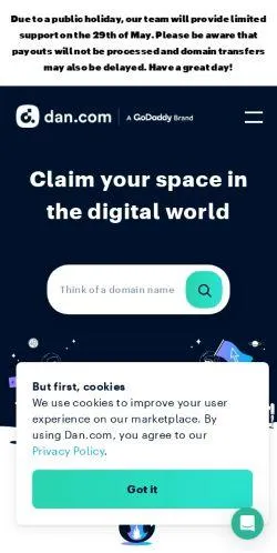 webpage mobile image