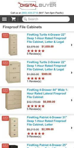 webpage mobile image