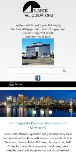 webpage mobile image